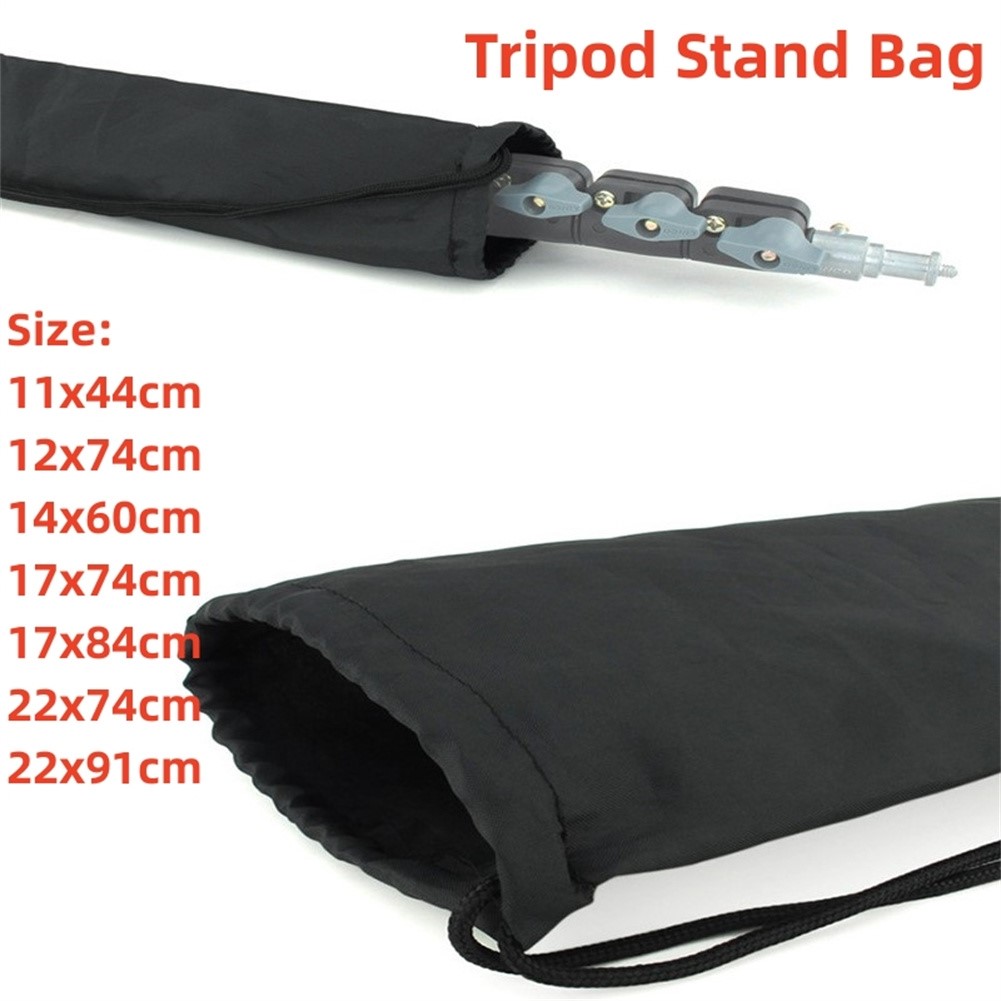 Speaker Stand Tripod - 44-91 センチメートル巾着トートバッグハンドバッグマイク三脚スタンドライトスタンド傘用省スペース収納スピーカースタンドの持ち運びに最適