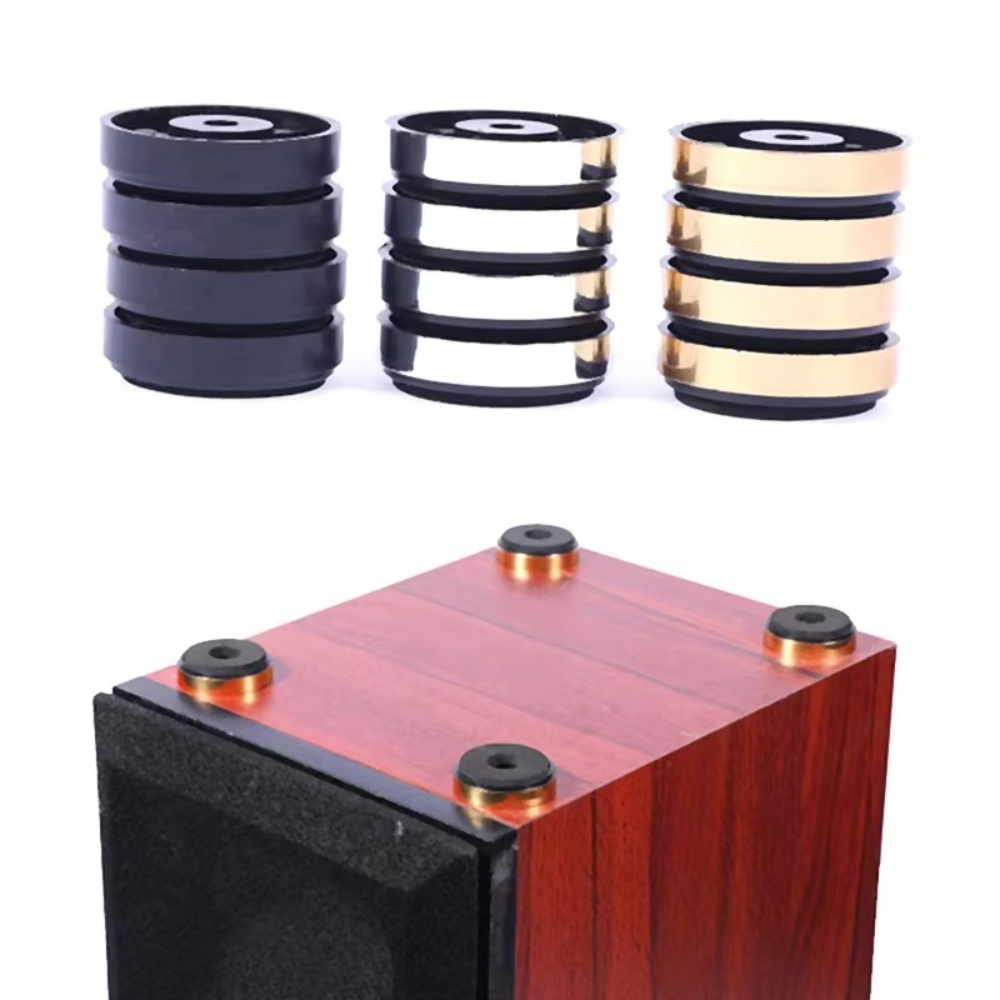 Speaker Stand Tripod - 4 ピース/セット HIFI オーディオスピーカーアンプアンチショックアブソーバーフィートパッド分離スタンドカニ爪クランプブラケットカメラ三脚用