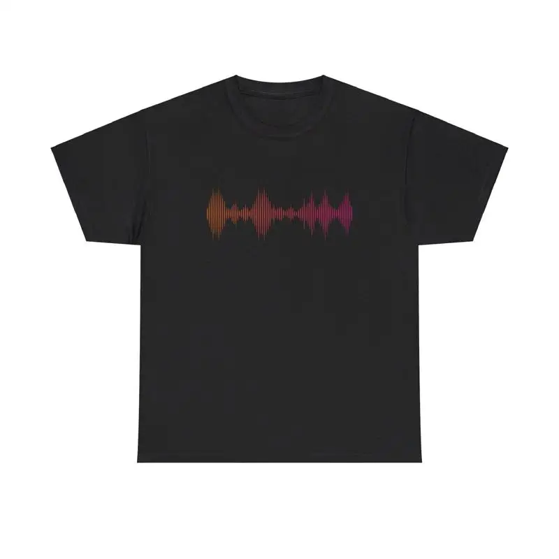 Audio Vibes Music - サウンドウェーブバイブス Tシャツ クールなミニマルオーディオ スピーチ ボイス ミュージック