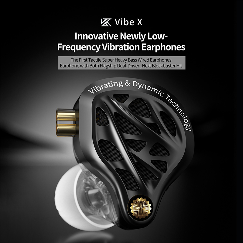 Audio Vibes Music - KZ Vibe X 有線イヤホン 重低音 HiFi