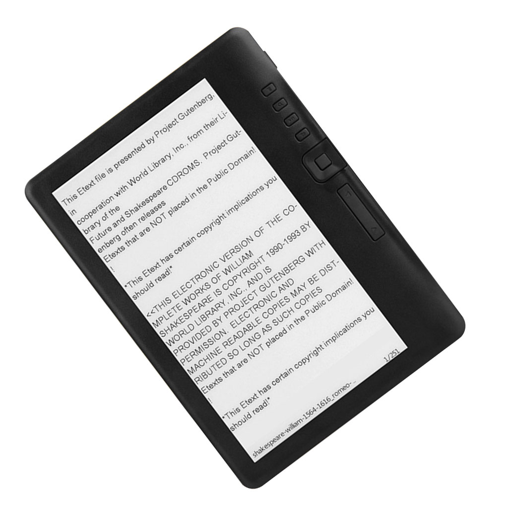 電子書籍リーダー 7 インチ HD TFT スクリーン付きデ - Music Audiobook のレビューと価格