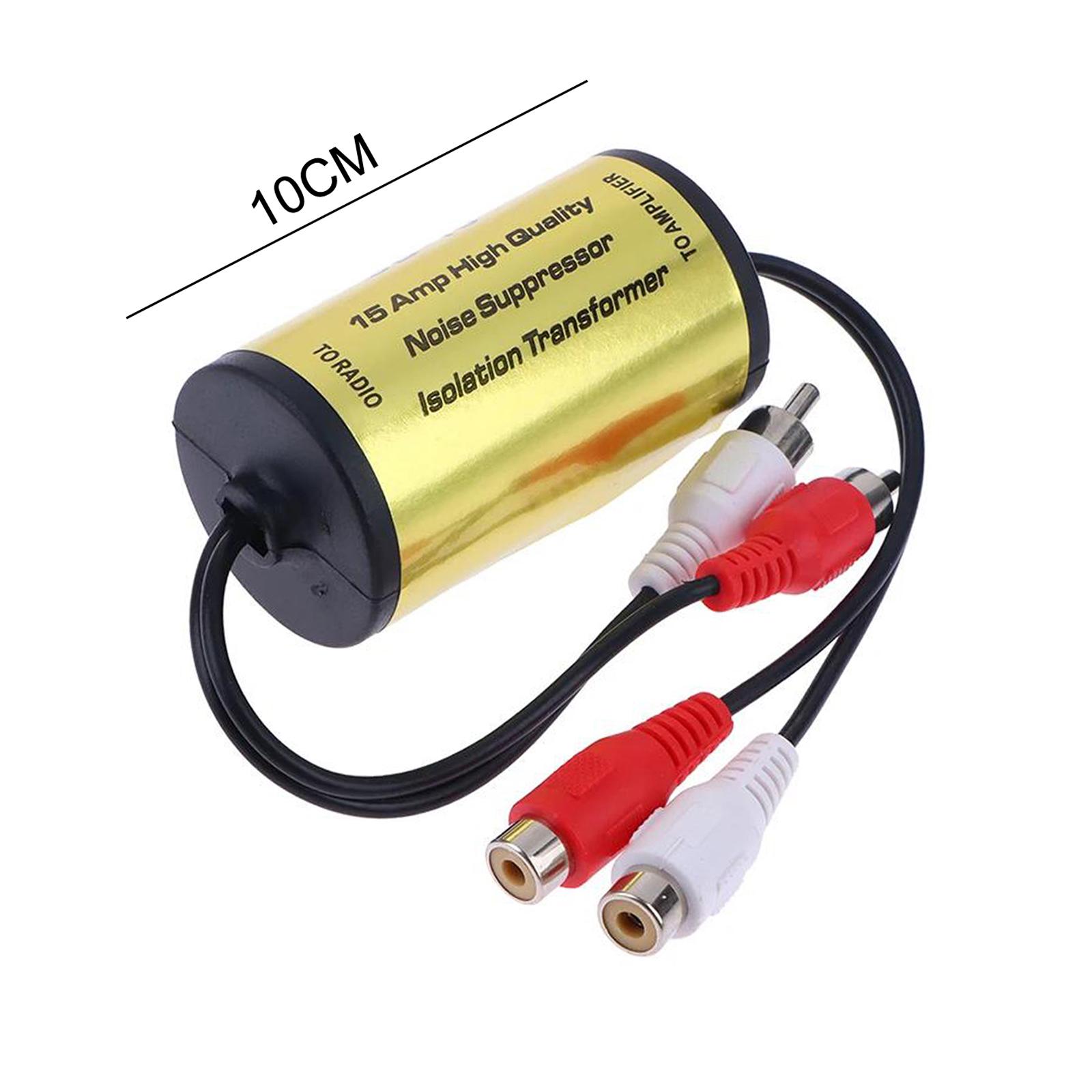 汎用RCAオーディオノイズフィルター15Aは、カーオーディオ - Audio Music Equalizer のレビューと価格