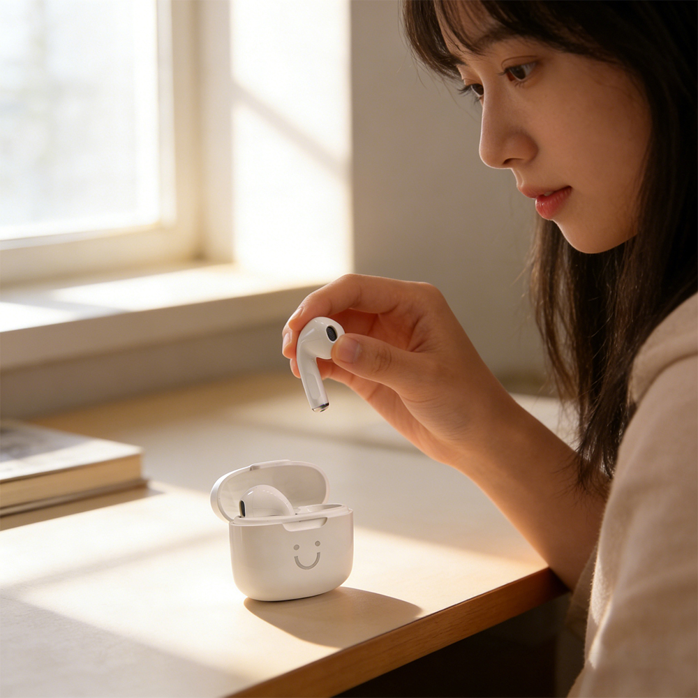 A2 スマイリーフェイス Bluetooth ヘッドフォン  - Audio Music Quality Enhancer のレビューと価格