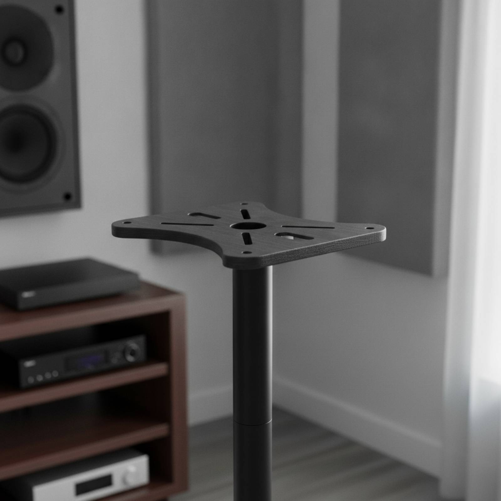 スピーカースタンドアダプタープレート 35mm マウントプレ - Speaker Stand Tripod のレビューと価格