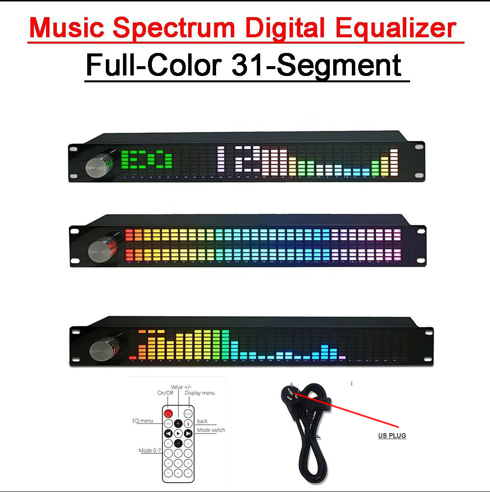 音楽スペクトルデジタルイコライザー,ピックアップディスプレイ - Audio Music Equalizer のレビューと価格