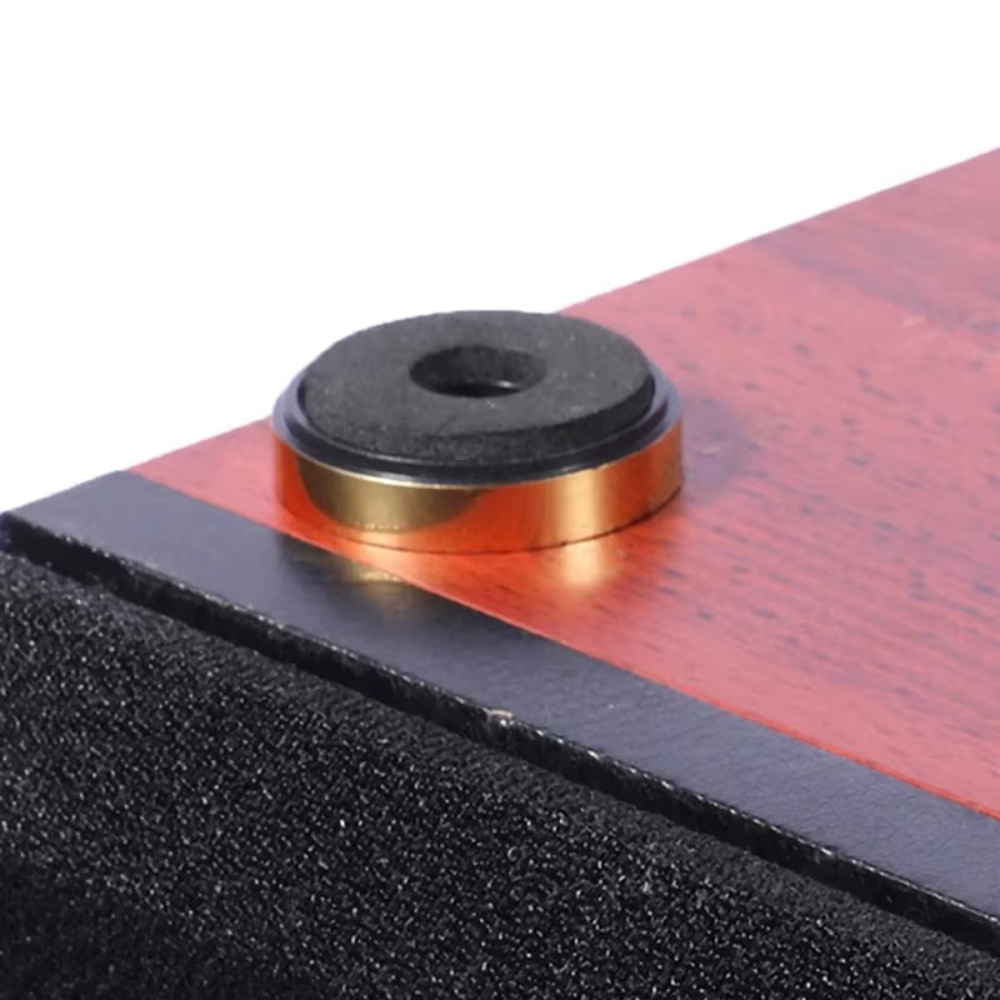 4 ピース/セット HIFI オーディオスピーカーアンプアン - Speaker Stand Tripod のレビューと価格