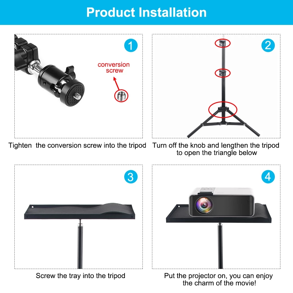110 センチメートル 160 センチメートル調整可能なユニ - Speaker Stand Tripod のレビューと価格