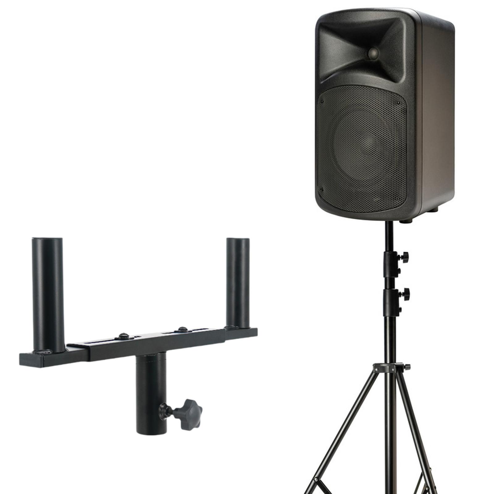 ダブルスピーカーマウントフロアスタンド三脚多機能プロフェッシ - Speaker Stand Tripod のレビューと価格