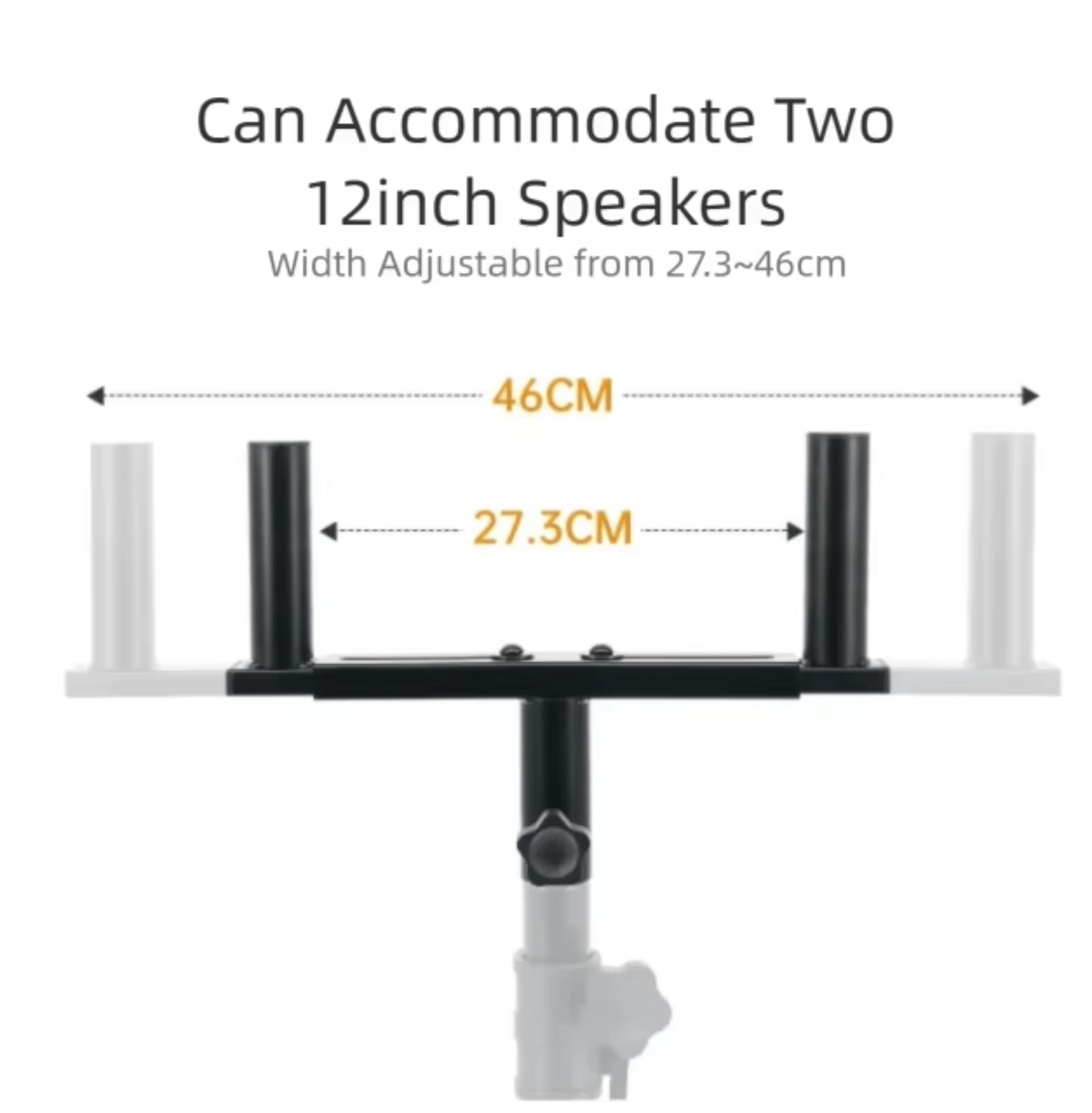 ダブルスピーカーマウントフロアスタンド三脚多機能プロフェッシ - Speaker Stand Tripod のレビューと価格