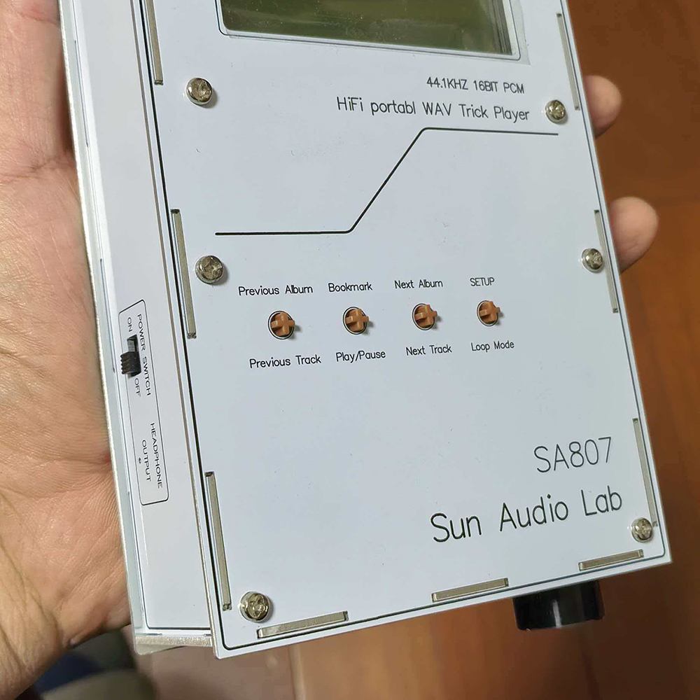 SA807 オーディオマニア向け音楽プレーヤー 純粋なWAV - Audio Music Lab のレビューと価格